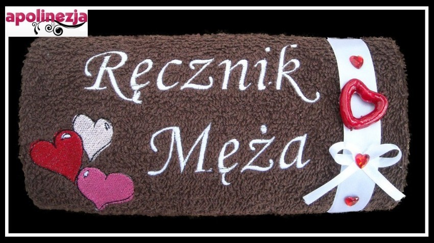 Ręcznik z Haftem „Ręcznik Męża”