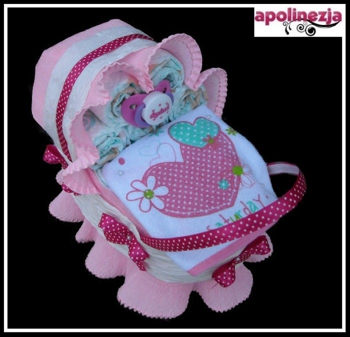 Wózeczek Wózek z Pampersów Pieluszek 60zł